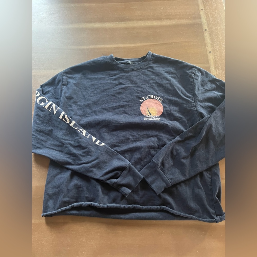 Women’s John Galt Brandy Melville Virgin Islands Long Sleeve Shirt